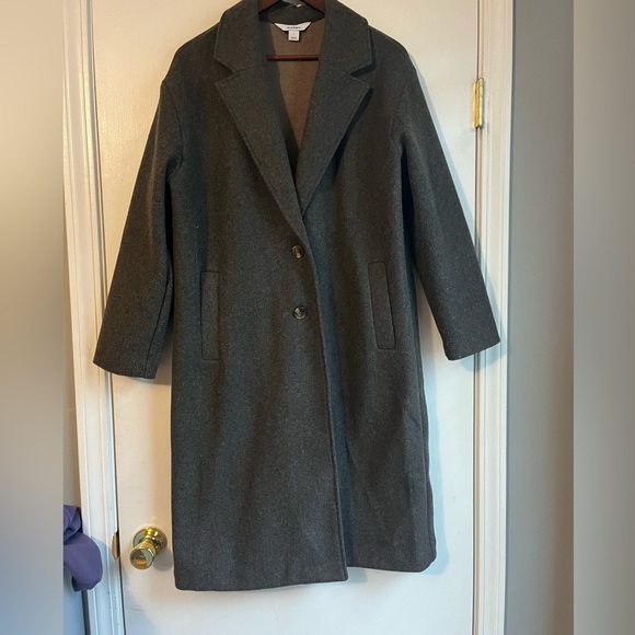 Soft Brushed Long Overcoat - Picture 2 of 5